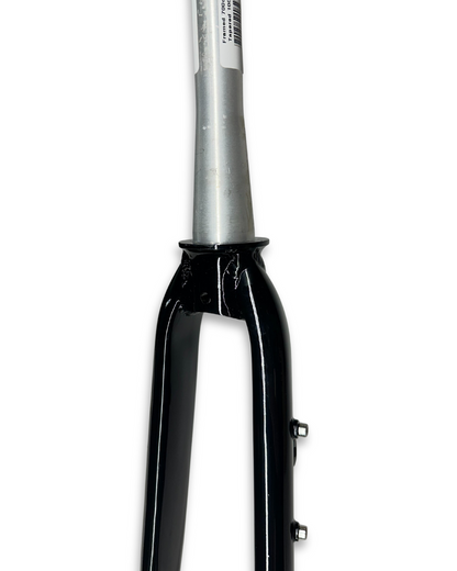Framed 700c alloy gravel road bike fork, tapered steerer, 12mm thru axle, disc brake, 65mm clearance