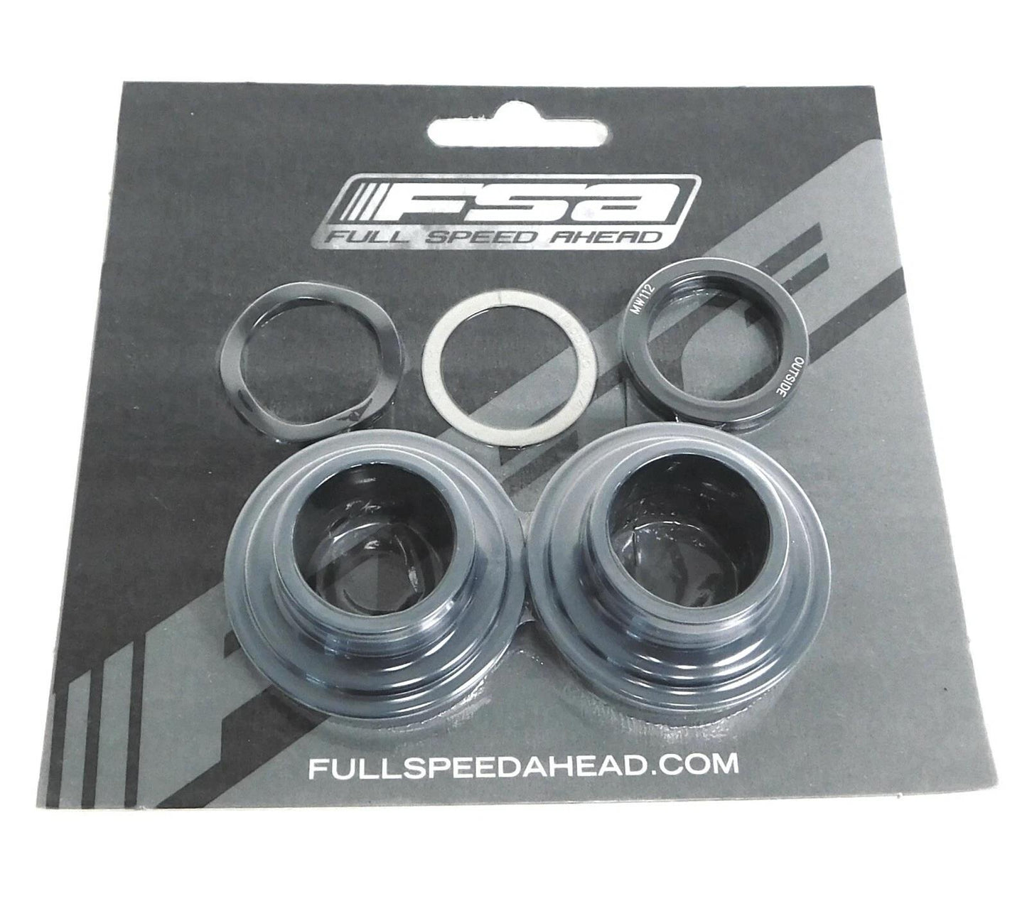 FSA BB PF30 to MegaExo bottom bracket reducer for MTB cranks alloy adapter