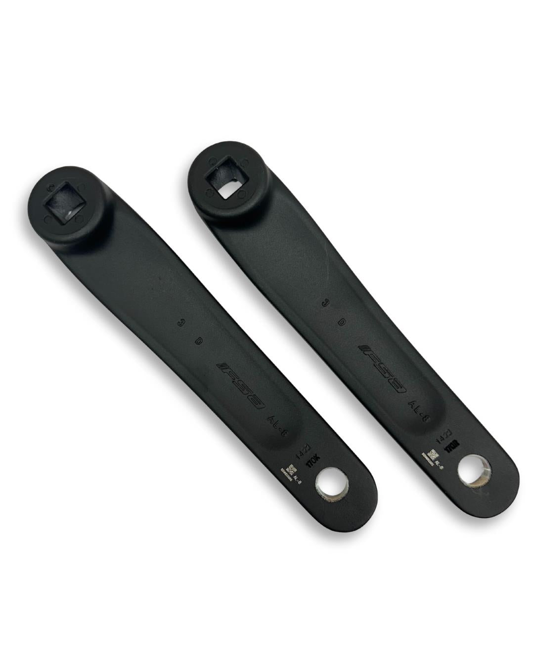 FSA e-bike crank armset 170mm JIS square-taper, black, no bolts, MPN 324-0016003263