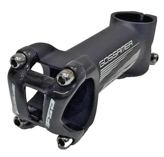 FSA Gossamer alloy stem 100mm ±6° for 31.8mm handlebars and 1-1/8 inch steerer in black 150g