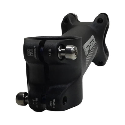 FSA Gossamer alloy stem 110mm ±6° with 31.8mm clamp and carbon faceplate for 1-1/8 inch steerer 153g