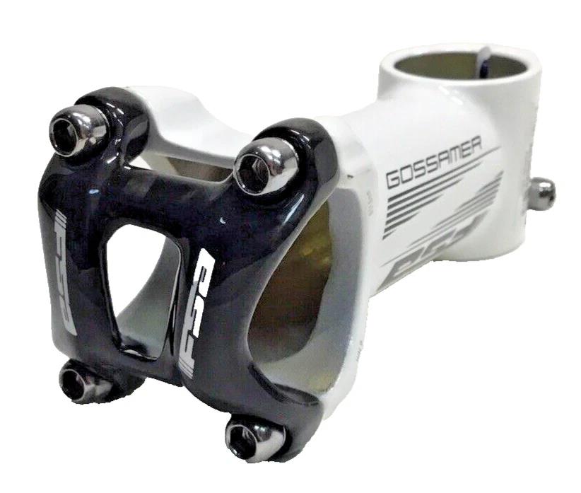 Alloy bike stem 100mm 31.8mm clamp 6 degree with carbon faceplate