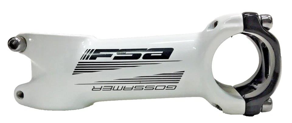 Alloy bike stem 100mm 31.8mm clamp 6 degree with carbon faceplate