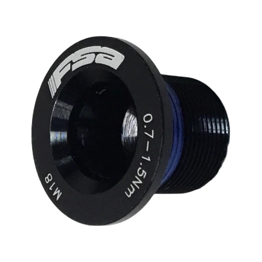 FSA Gossamer crank arm fixing bolt M18 black model 390-2082