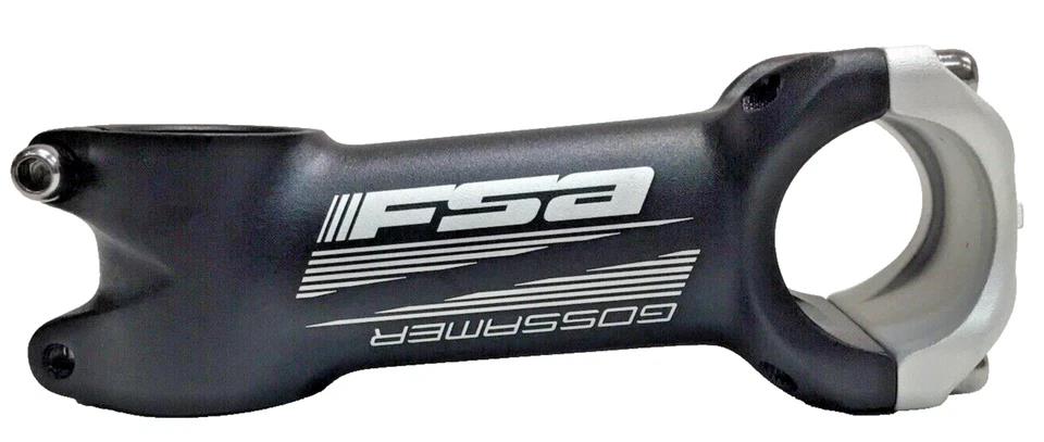 FSA Gossamer Pro alloy stem 100mm ±6° for 31.8mm handlebars and 1-1/8 inch steerer in black 160g