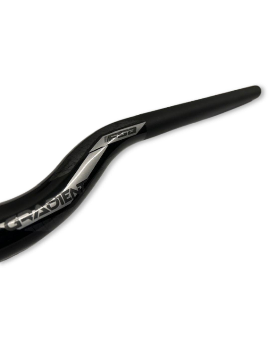 FSA Gradient Alloy MTB riser handlebar 31.8mm clamp, 40mm rise, 800mm width with 9° back sweep and 6° upsweep