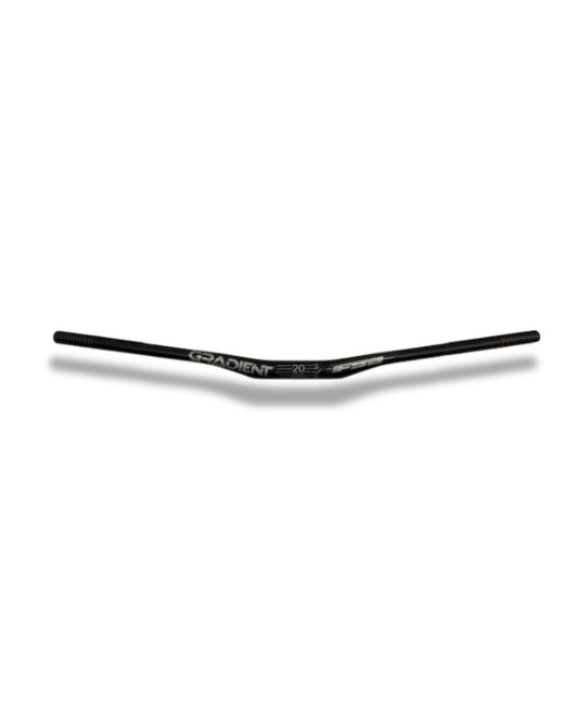 FSA Gradient Carbon MTB riser handlebar 31.8mm clamp, 20mm rise, 800mm wide, carbon fiber