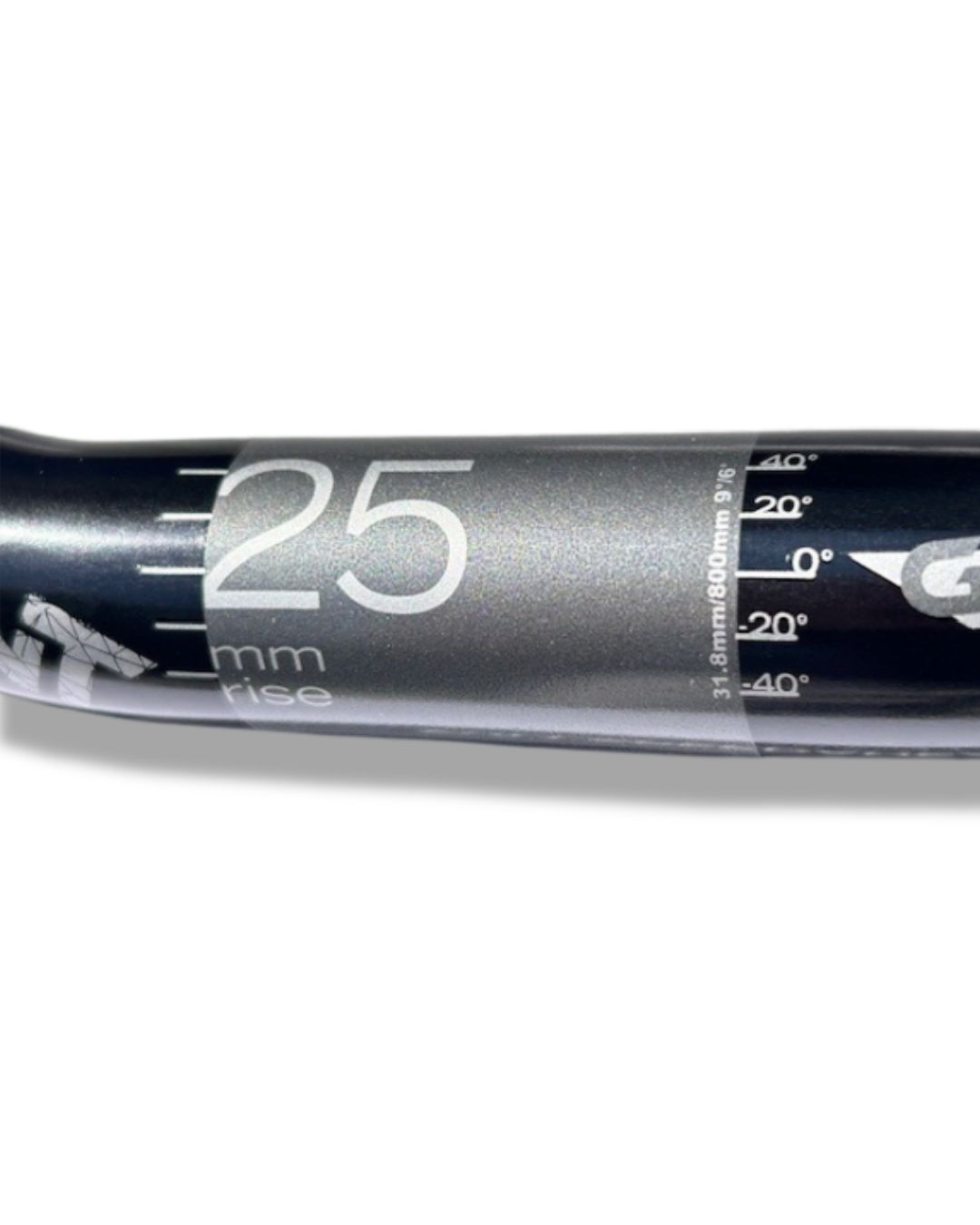 FSA Gradient MTB riser handlebar 31.8mm clamp, 25mm rise, 800mm alloy bar