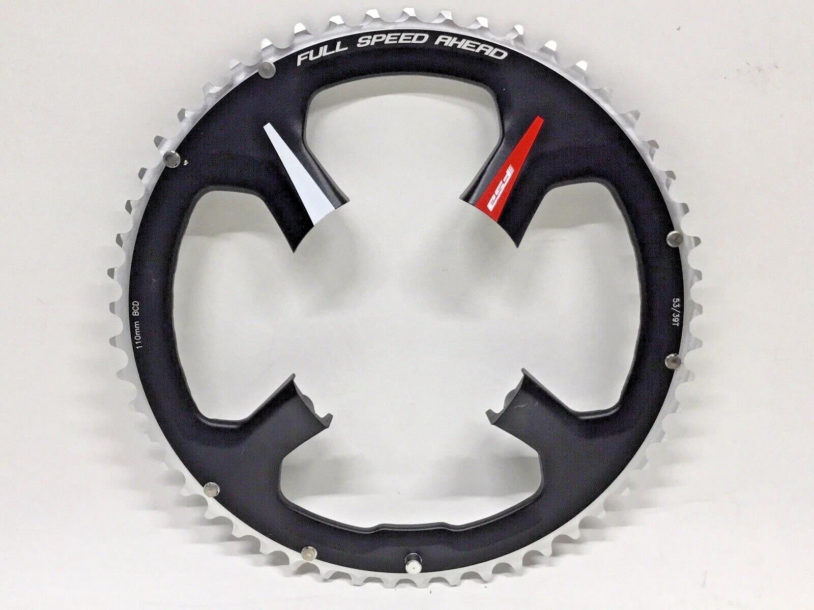 FSA K-Force Light ABS 53T chainring 110BCD 4-bolt road bike chainring