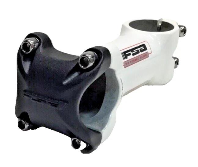 White alloy bike stem 100mm 31.8mm clamp 6 degree for road MTB