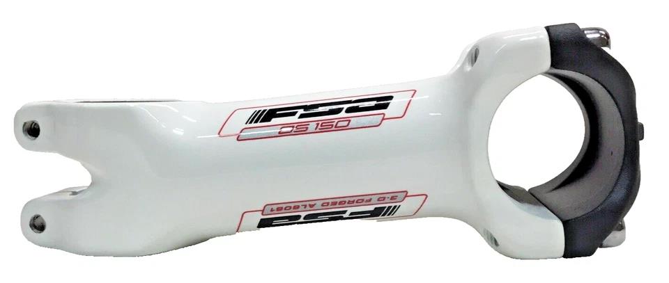 White alloy bike stem 100mm 31.8mm clamp 6 degree for road MTB