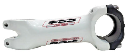 White alloy bike stem 100mm 31.8mm clamp 6 degree for road MTB