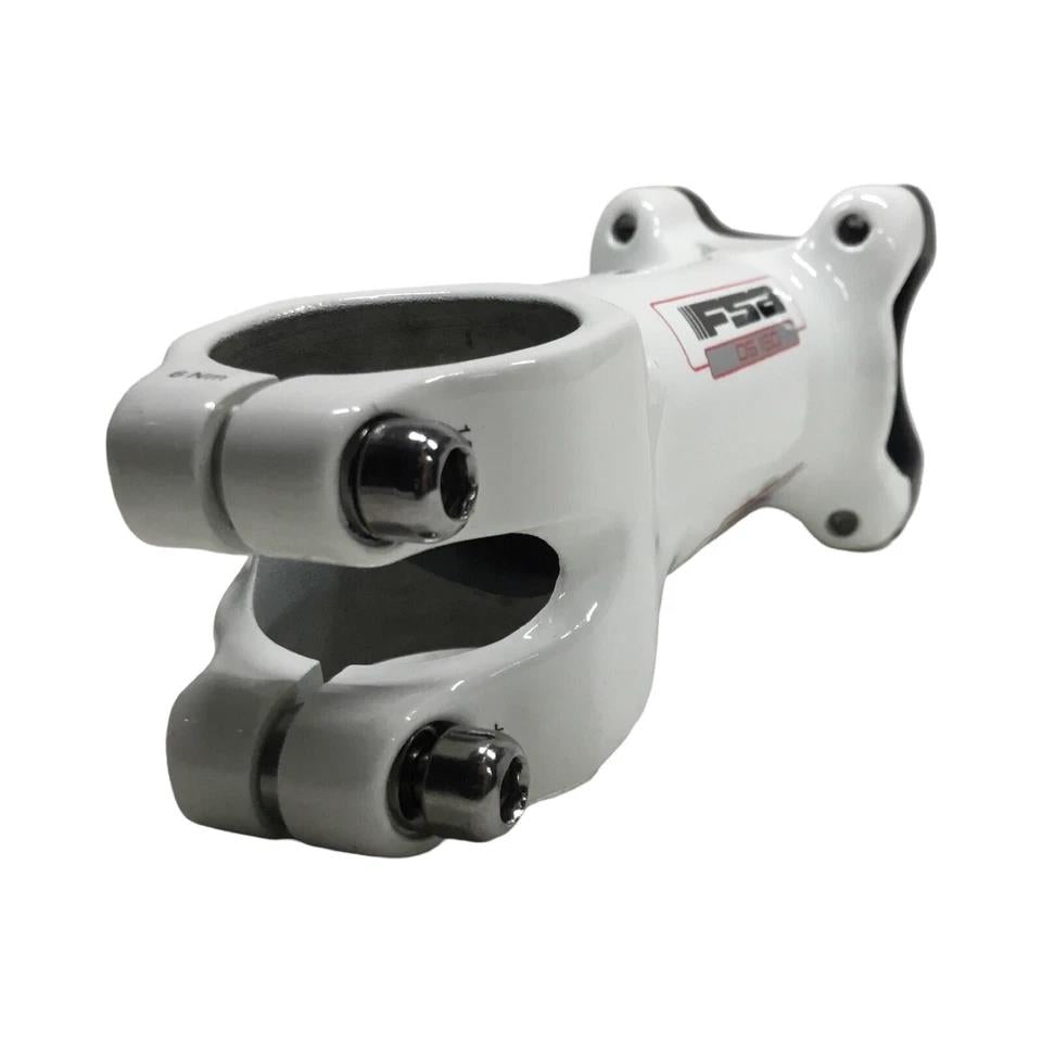 White alloy bike stem 100mm 31.8mm clamp 6 degree for road MTB