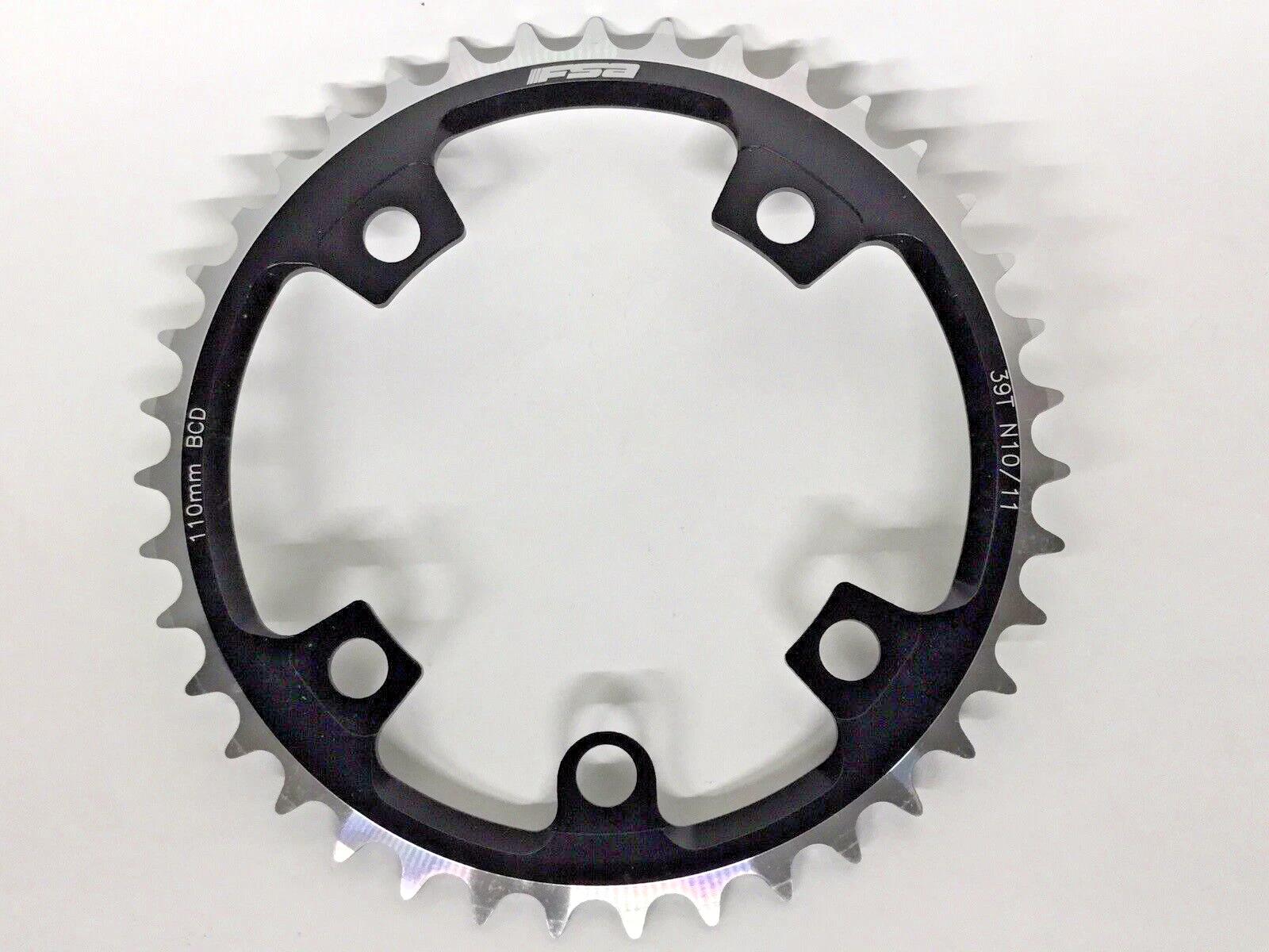 FSA Super ABS 39T chainring 110BCD 5-bolt 10 11-speed WB281
