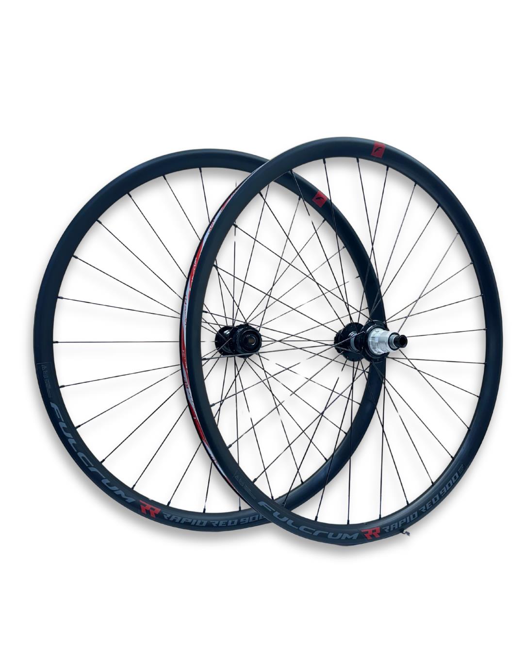 Fulcrum Rapid Red 900 650B aluminum disc wheelset with XDR freehub, 22mm internal rim width
