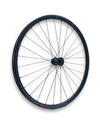 Fulcrum Rapid Red 900 650B front wheel tubeless ready with 22mm internal rim width and CenterLock disc mount