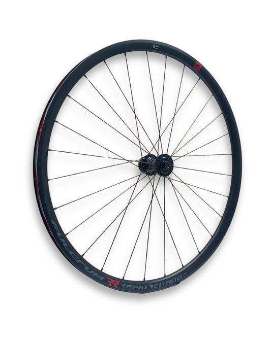 Fulcrum Rapid Red 900 650B front wheel tubeless ready with 22mm internal rim width and CenterLock disc mount