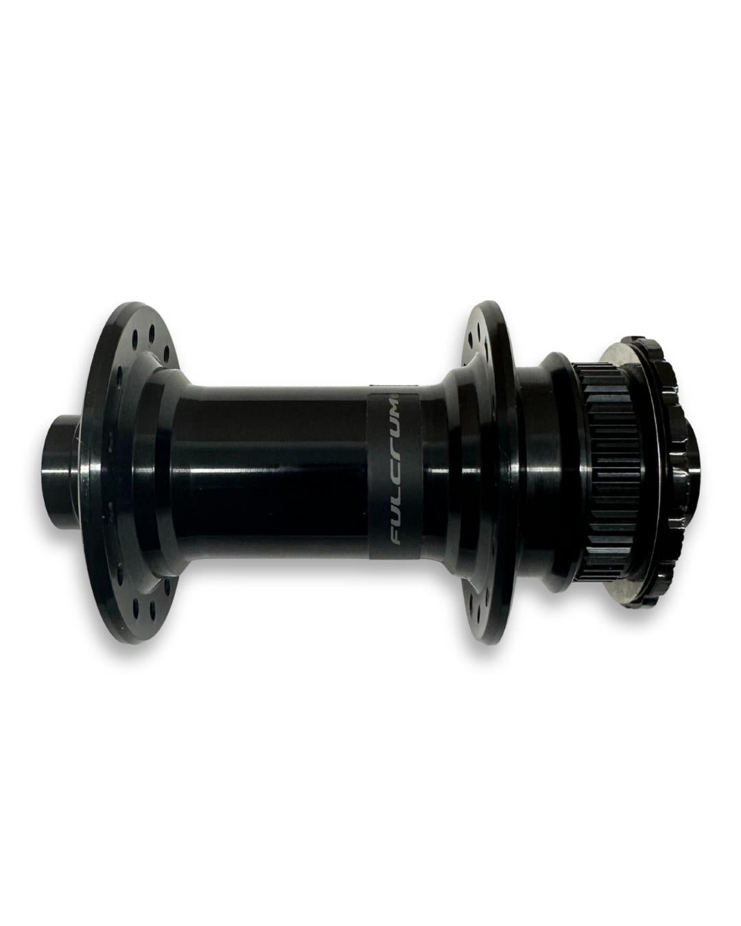 Fulcrum Rapid Red 900 front hub, 12x100mm thru-axle, 28h spoke holes, CenterLock disc mount