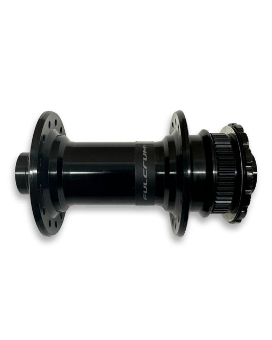 Fulcrum Rapid Red 900 front hub, 12x100mm thru-axle, 28h spoke holes, CenterLock disc mount