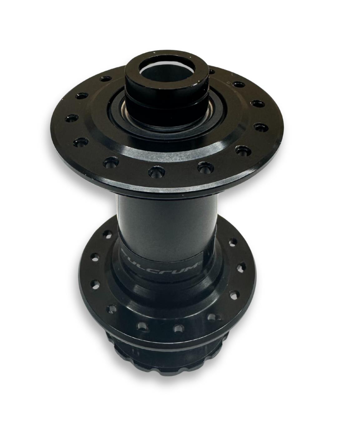Fulcrum Rapid Red 900 front hub, 12x100mm thru-axle, 28h spoke holes, CenterLock disc mount