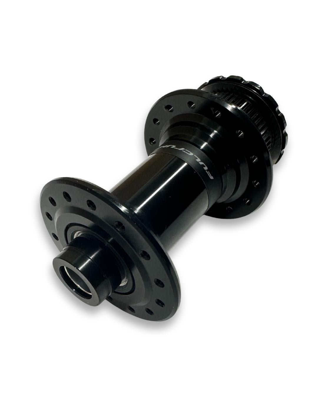 Fulcrum Rapid Red 900 front hub, 12x100mm thru-axle, 28h spoke holes, CenterLock disc mount