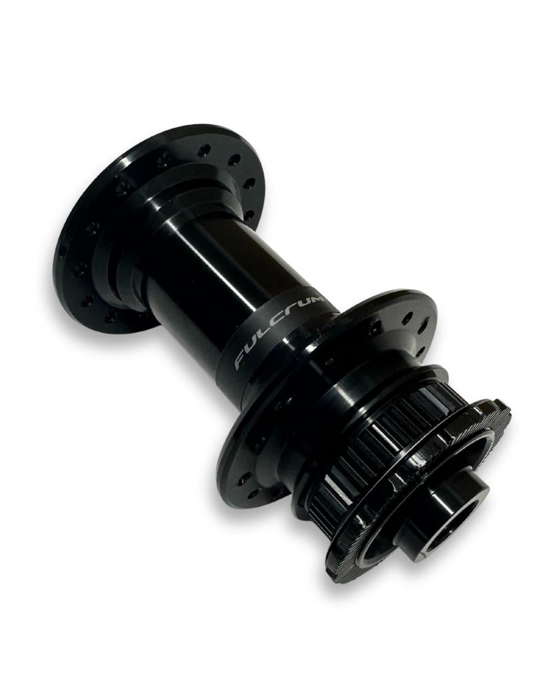 Fulcrum Rapid Red 900 front hub, 12x100mm thru-axle, 28h spoke holes, CenterLock disc mount
