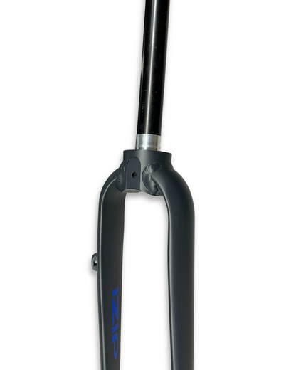 IZIP 26 inch alloy bike fork with 1-1/8 inch threaded steerer, quick release, disc brake mount, 433mm axle-to-crown