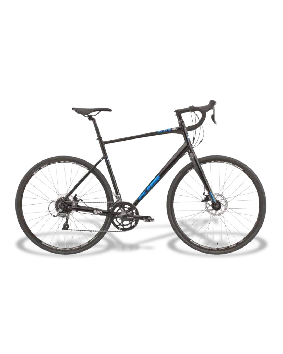 KHS Flite 280 2025 medium black road bike Shimano Claris disc