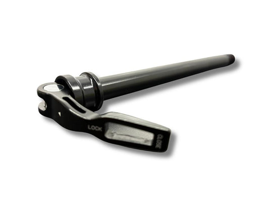 KK fat bike front thru axle 15x184mm for 150mm spacing QR maxle-style replacement in black