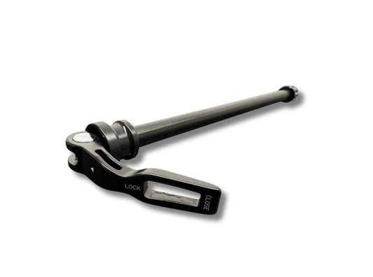 KK fat bike rear thru axle 12x227mm for 197mm spacing QR maxle-style replacement in black