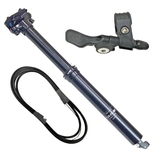 KS Kind Shock dropper seatpost 30.9mm 125mm internal remote alloy MTB 392mm