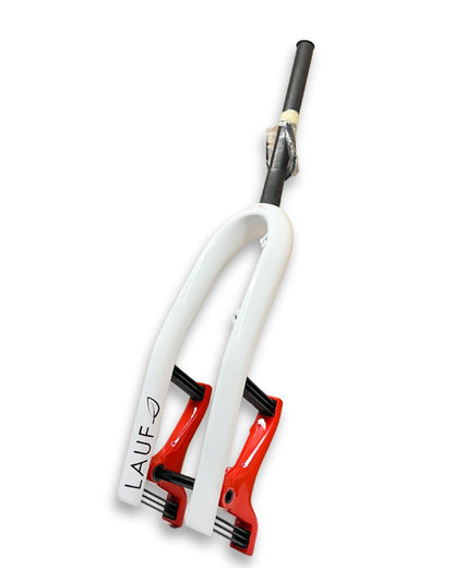 Lauf Grit Team carbon gravel fork, 15×100 mm thru-axle, tapered steerer, 30 mm travel