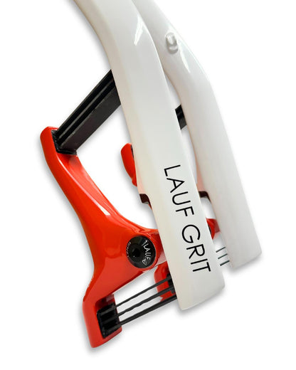 Lauf Grit Team carbon gravel fork, 15×100 mm thru-axle, tapered steerer, 30 mm travel