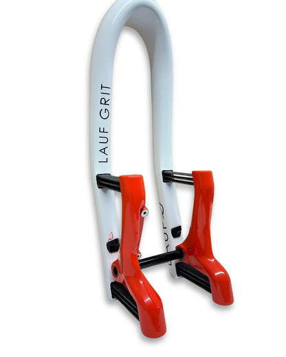 Lauf Grit Team carbon gravel fork, 15×100 mm thru-axle, tapered steerer, 30 mm travel