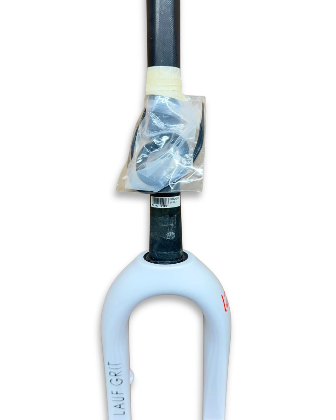 Lauf Grit Team carbon gravel fork, 15×100 mm thru-axle, tapered steerer, 30 mm travel