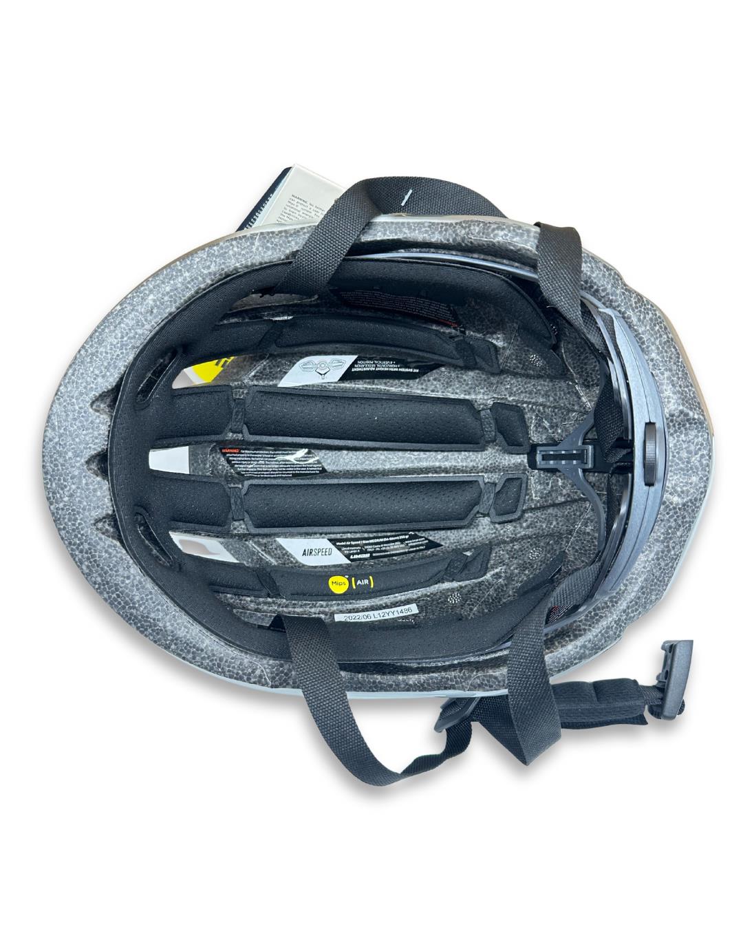 Limar Air Speed MIPS road and gravel cycling helmet in 60s Gray, size Large, aerodynamic design with 12 vents and MIPS Air protection