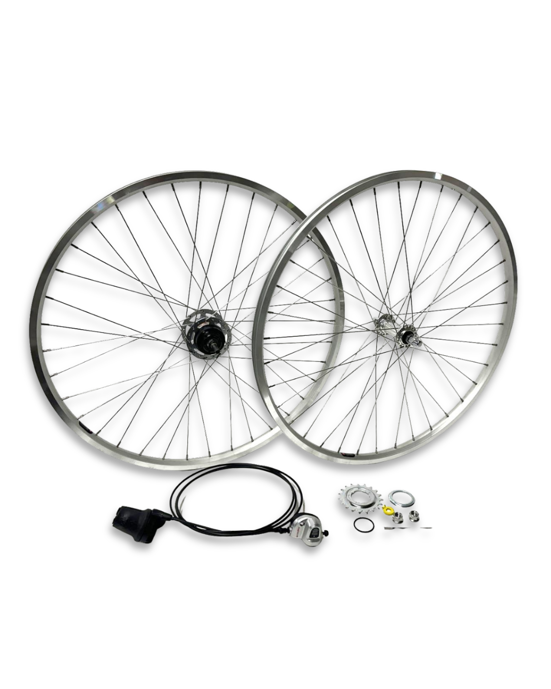 Shimano Nexus Inter3 3 Speed Hub SG-3R40 36h 26" 120mm Wheelset + Shifter Blem