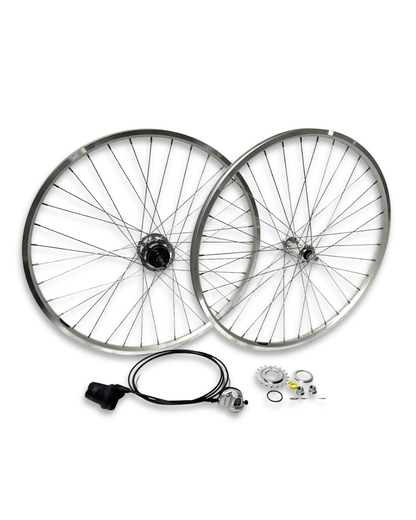 Shimano Nexus Inter3 3 Speed Hub SG-3R40 36h 26" 120mm Wheelset + Shifter Blem