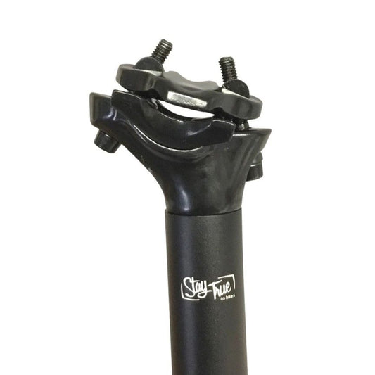 NS Bikes Stay True seatpost 27.2x400mm 2 bolt alloy road MTB BMX