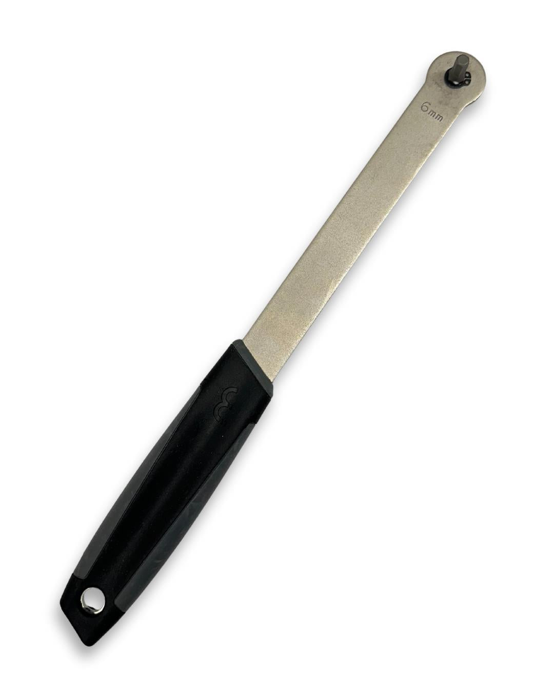 Bike precision wrench kit with cone wrench set, chainring nut wrench, long hex allen wrench, and long pedal wrench