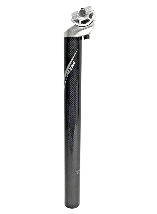 RC full carbon seatpost 31.6mm x 350mm lightweight seatpost for MTB road and gravel in black