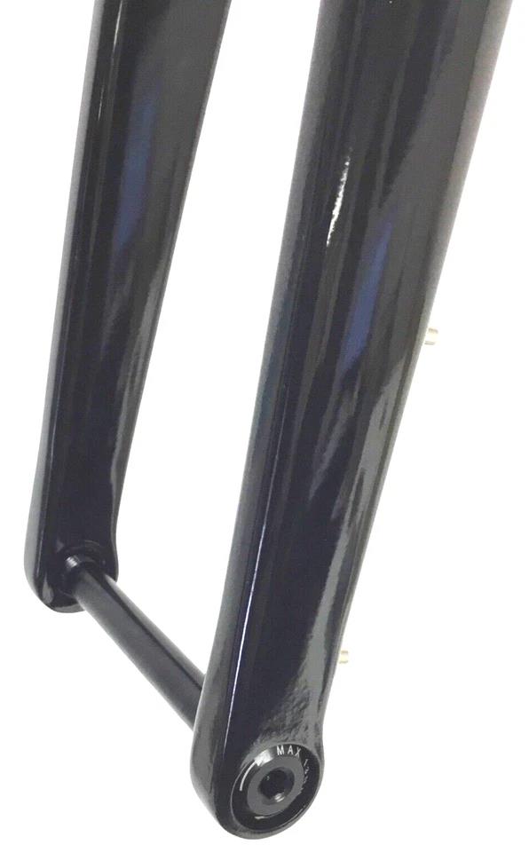 RHR carbon gravel CX fork 700C 650B tapered flat mount 12x100 thru axle
