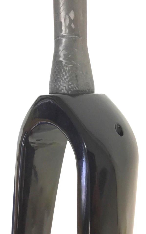 RHR carbon gravel CX fork 700C 650B tapered flat mount 12x100 thru axle