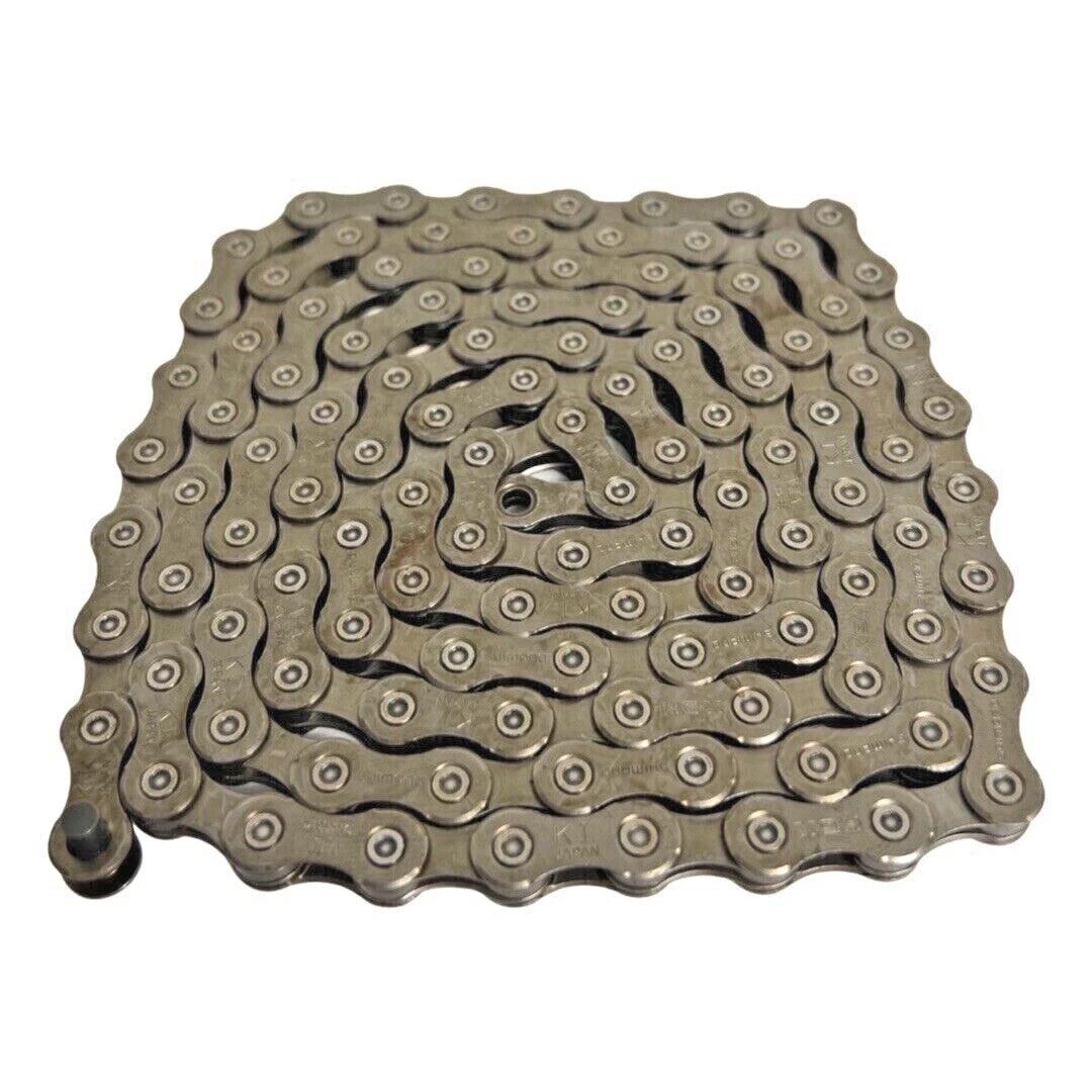 Shimano CN-HG74 SLX 10-speed bike chain with 112 links compatible with Shimano and SRAM drivetrains