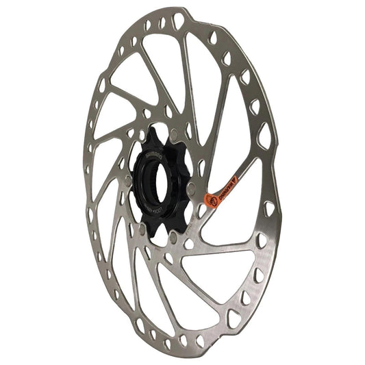 Shimano RT-64-L 203mm Center Lock MTB eMTB rotor with lockring