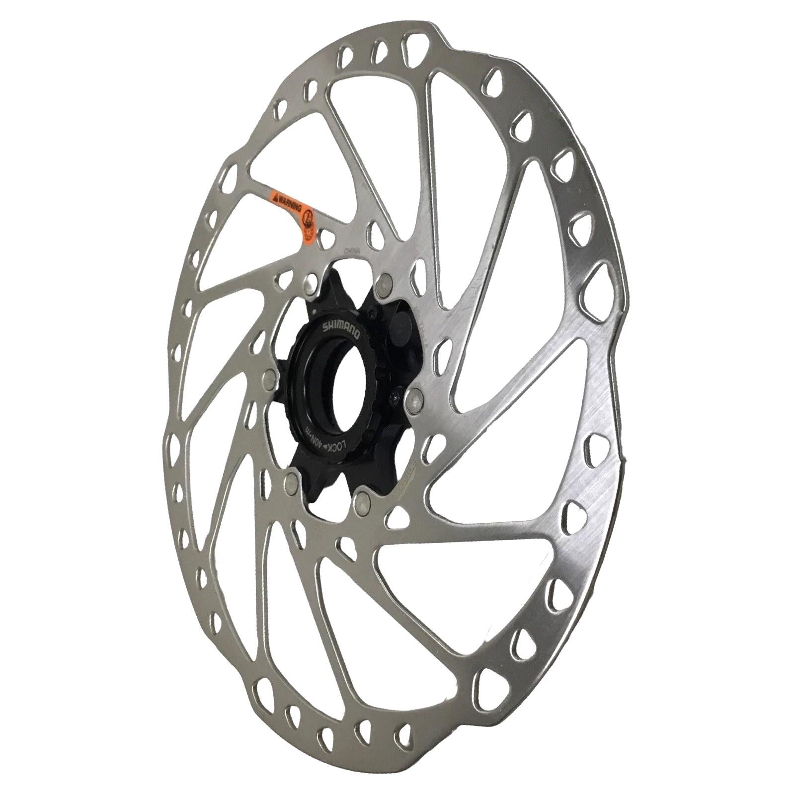 Shimano RT-EM600-L 203mm Center Lock eMTB rotor with lockring and speed sensor