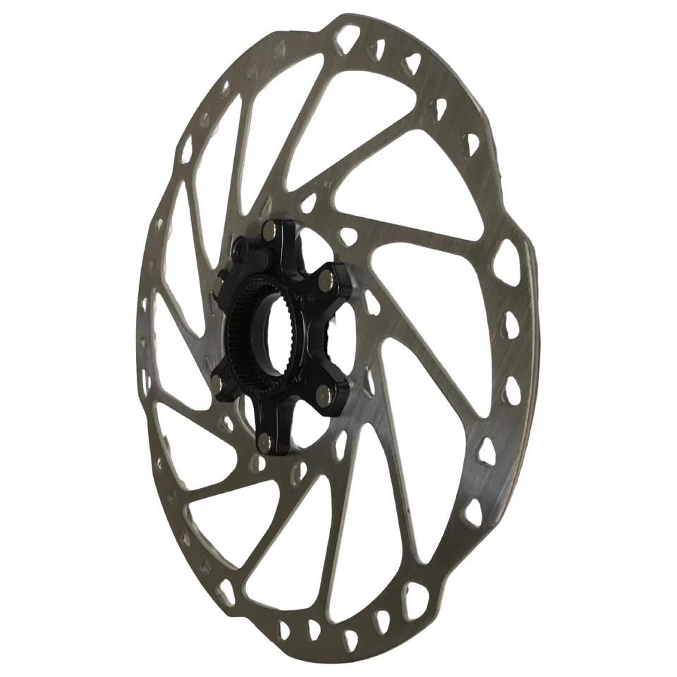 Shimano RT-EM600-L 203mm Center Lock eMTB rotor with lockring and speed sensor