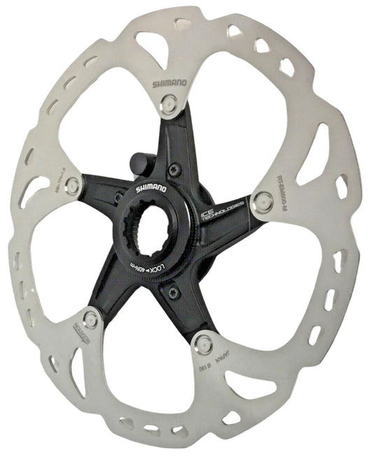 Shimano RT-EM800 180mm center lock rotor with speed sensor and lockring