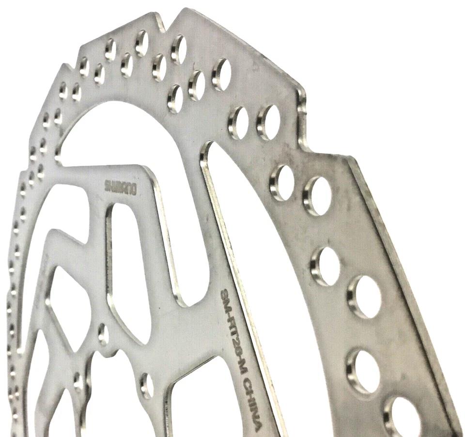 Shimano RT-26 180mm 6-bolt disc brake rotor resin pads only