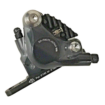Shimano Ultegra ST-R8020 / BR-R8070 hydraulic disc brake and shift lever set, front and rear, pre-bled road bike controls
